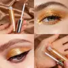 Delineador de Ojos Perlado de Colores Transfronterizo Sombra de Ojos Líquida con Brillo Fino Iluminador de Párpado Inferior Set de Maquillaje de Sirena que Cambia de Color
