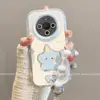 Adequado para Capa de Celular Huawei Mate80, Nicho Artístico Huaweimate80Pro, Elefantinho Fofo Que Não Choca com o Estilo