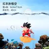 Acuario Tanque de Peces colgante de suspensión Sun Wukong decoración de paisaje para tanque de peces colgante de decoración creativa