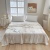 Manta Gruesa Cálida con Estampado Degradado de Agua de Terciopelo Dorado de Fábrica Manta para Siesta en Sofá con Aire Acondicionado Manta de Dormitorio