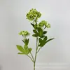Flor Artificial de Crisantemo de Mijo Simple Americano Transfronterizo Flor de Crisantemo Estrella Flor de Seda Crisantemo Espinoso Arreglo Floral para Sala de Casa Adornos de Florero