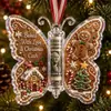 Novo Produto de Natal Presente em Dinheiro de Natal Borboleta de Natal Borboleta Acrílica Clipe de Presente Ornamento