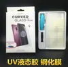 Adecuado para Xiaomi 14pro pantalla curva pegamento completo película templada UV 13 11ultra 10s mix4 civi3 película ligera sólida