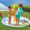 Resbaladilla Inflable para Niños, Estanque de Peces, Piscina Exterior, Tobogán, Fuente de Agua, PVC al por Mayor y Dropshipping