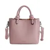 Bolso Cubo Simple de Mano Estilo Coreano para Mujer Moda Casual Nueva Primavera 2026 Bolso de Hombro Cruzado con Textura de Alta Calidad
