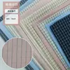 Novedades de Primavera y Verano en Stock: Tela de cuadros teñida en hilo con textura de burbujas rayada para ropa de hombre y mujer, camisas y pantalones