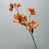 Flores Artificiais para Casamento 10 Cabeças de Lírios Bauhínia Estilo Jardim Monet Arranjo de Flores Adereços para Exibição Comercial Fotografia Decoração de Layout