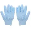 Guantes exfoliantes de baño de cinco dedos para uso doméstico, indoloros y potentes para eliminar la suciedad, toalla de baño para baños públicos, específicamente para frotar la espalda y eliminar la suciedad