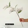 Flor de Acacia de Seda de Rama Única Celebridad de Internet Flor Falsa Adornos de Decoración para el Hogar y Bodas Venta al por Mayor de Flores Artificiales de Alta Gama