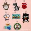Parches Bordados al por Mayor para Fabricantes Transfronterizos, Parches de Animales de Dibujos Animados, Insignias Punk de Perros Mecánicos, Parches Parches