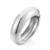 Pulseira Ondulada de Metal Brilhante Popular Transfronteiriça Estilo Minimalista Europeu e Americano Pulseira Aberta Irregular Fábrica de Joias Femininas