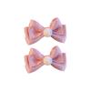 Fofo estilo perfumado bolinhas laço urso infantil presilha de cabelo outono inverno franja clipe lateral atacado