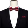 Suministros de boda mejor hombre de boda moda corbata de moño corbata corbata de moño festiva vestido grande de novio ceremonia británica.