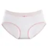 Ropa Interior de Algodón Puro para Mujer Estilo Nuevo 2026, Refuerzo 100% Algodón, Cómoda y Transpirable, Estampada con Costuras de Color Contrastante, Bragas Dulces para Niñas