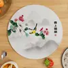 Mantel individual de cuero con aislamiento térmico, antiquemaduras para olla de cazuela, base para tazón, posavasos, base para plato, para mesa de comedor del hogar, resistente a altas temperaturas, de cuero