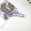 Processamento de Grande Liquidação! Presilha de Cabelo Brilhante Feminina Grande Coreana Elegante Fosca Pinça Tubarão Presilha de Cabelo Francesa