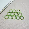 Anel Fechado Colorido Pintado 10mm Anel Único Liga Joia Anel de Ferro de Conexão Chaveiro Abridor Pronto para Venda