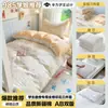 Paquete de mudanza a dormitorio de regreso a clases para estudiantes universitarios: juego de ropa de cama de seis piezas que incluye edredón, colchón, almohada, funda de almohada, funda de edredón, sábana y sábana ajustable