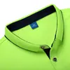 Camisa polo Guangzhou camisa publicitaria ropa de trabajo bordado estampado LOGO camisa solapa manga corta ropa de trabajo estampado
