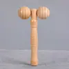 Masajeador de columna cervical con rodillo, bola de masaje de cuello, masajeador de cuello manual en forma de U, masajeador de meridianos manual doméstico.