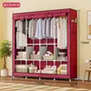 Armario simple transfronterizo zapatero no tejido combinación en caliente traje suit habitación de alquiler dormitorio almacenamiento ensamblaje armario venta al por mayor