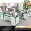 Máquina automática de briquetagem de mudas de vegetais e flores Máquina formadora de bloco de nutrição não tecido máquina de mudas agrícolas com efeito de estufa