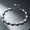 Pulsera de Rosa Accesorios para Mujer Moda Simple Literaria Fresca Nueva Pulsera Regalo de Vacaciones para Novia
