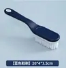 Cepillo Limpiador de Ropa Sin Esquinas Muertas Cepillo para Zapatos de Cerdas Suaves para Esquinas Limpieza Multiusos Tipo Suave No Daña los Zapatos Cepillo para Zapatos de Mango Largo Especial para el Hogar