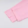 Pijama de Punto con Cordones de Algodón Puro Europeo y Americano Otoño e Invierno 2025 Traje de Pantalón de Manga Larga Ropa de Casa Suave y Amigable con la Piel para Mujeres