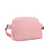Riñonera Casual para Mujer Rosa Dulce Bolso Cuadrado Pequeño Capa de Malla Correa de Hombro Ajustable Bolso Cruzado para Hombro para Teléfono Móvil Lote