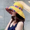 Nuevo Sombrero de Sol Versátil Estilo Coreano para Viaje, Protección UV, Ala Ancha, Cubre Rostro, Estilo Japonés, Doble Cara, Sombrero de Pescador para Mujeres, Verano