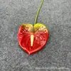 Ventas Directas Transfronterizas Película con Sensación de Impresión 3D Palma Roja Arco de Boda Material de Flores para Guía de Camino Decoración del Hogar Accesorios para Sesión de Fotos