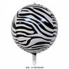 Novo Balão 4D de 24 polegadas com Estampa de Animal de Desenho Animado Balão de Festa de Aniversário de Filme de Alumínio Balão Decorativo Atacado