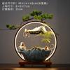 Decoración de fuente de agua corriente estilo chino, fuente de la suerte, incienso de reflujo, cerámica, escritorio, Oficina, Zen, sala de estar, regalo de inauguración