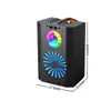 O8K BT-2096 Comercio Transfronterizo Altavoz Bluetooth de 8 pulgadas Portátil para Exteriores Altavoz de Fiesta con Micrófono Inalámbrico