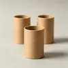 Tubos de Papel Kraft Personalizados, Latas de Papel para Empaque de Alimentos, Té, Snacks, Tubos de Papel Cilíndricos para Cosméticos, Impresión Ecológica