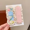 Pegatinas de Encaje Dulce para Flequillo Infantil para Recoger el Cabello de la Frente, Pegatinas Mágicas Lindas para Niñas, Pegatinas Mágicas para Niñas Pequeñas