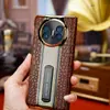 Adecuado para Funda de Teléfono Móvil Huawei Matex6 Ventana Inteligente Magnética Edición Coleccionista X5 X3 Funda de Cuero con Soporte Integral Anti-Caída