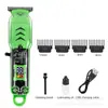 Ymei Transfronteiriço Display Digital Transparente Cortador de Cabelo Elétrico Cortador Elétrico Especial para Salão de Cabeleireiro Aparador Profissional