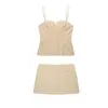 Venta al por mayor de Ropa de Mujer Lista para Envíos Internacionales del Fabricante 2025 Primavera Nuevo Top Tubo Rayado Estampado Sexy sin Hombros con Volante