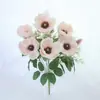 Enfeites para Decoração de Casa, Flores de Magnólia Simuladas, Mesa de Jantar, Mesa de Centro, Decoração Pastoral, Buquês Artificiais, Flores Pequenas para Casamento