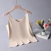 Camisola de mujer, vestido profesional, camisa base, verano 2023, nueva, ajustada, color sólido, cuello en V, camisola superior