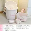 Set de Baño Muy Atractivo para Dormitorio de Estudiantes Cubo de Baño y Lavabo Estudiantes de Secundaria y Universidad Suministros de Baño para el Regreso a Clases Venta al por Mayor