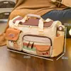 Bolsa de Viaje para Distancias Cortas para Mujer, Ligera, Elegante, Maleta de Ruedas, Bolsa Adicional, Gran Capacidad, Bolso de Equipaje de Mano Cruzado, Suave