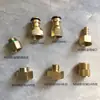 Adaptador de Cobre Conector de Engate Rápido Multi-especificação Conector Interconversão Adaptador de Rosca Interna 18 14 Pagoda