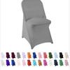 Funda Plegable para Silla Funda Elástica Universal para Silla Funda para Silla de Hotel Funda para Respaldo de Silla de Evento de Banquete de Hotel Venta al por Mayor de Comercio Exterior
