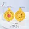 Preço Original 18,3 Yuan, Liquidação com Prejuízo, Sem Devoluções ou Trocas, Estoque em Tempo Real, Pingente Bússola Girassol Cravejado com Diamantes Vermelhos