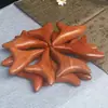 Cabo de massagem para os pés, ferramenta de acupressão, bastão de massagem triangular para pontos de acupuntura, massageador triangular de acupressão para mãos e cabeça