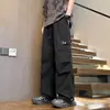 Pantalones de trabajo para hombre, nuevo estilo 2026, moda urbana americana, corte holgado, versátiles, pierna recta, pantalones largos casuales