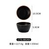 Cuenco Pequeño Creativo Estilo Japonés, Vajilla de Melamina Imitación Porcelana, Cuenco para Arroz, Cuenco de Plástico para Sopa, Cuenco para Salsas de Hot Pot, Uso Comercial